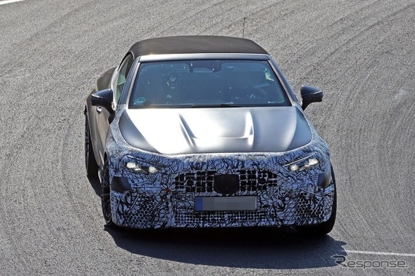 メルセデスAMG CLE53カブリオレ 改良新型のプロトタイプ