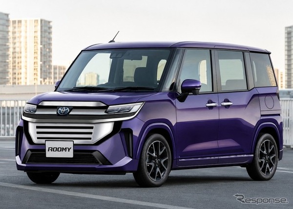 トヨタ ルーミー 次期型の予想CG