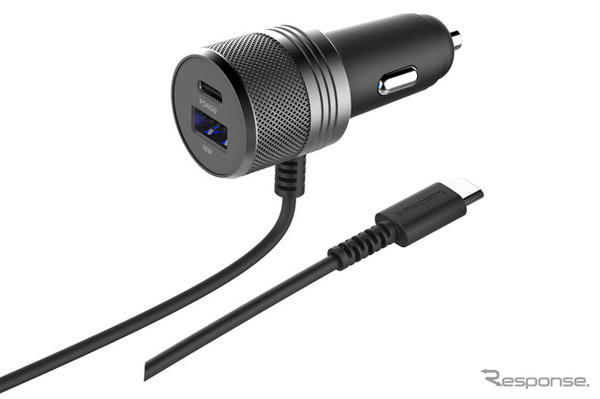Kashimura・DC充電器 PD65W＋USB2ポート（DC-077）