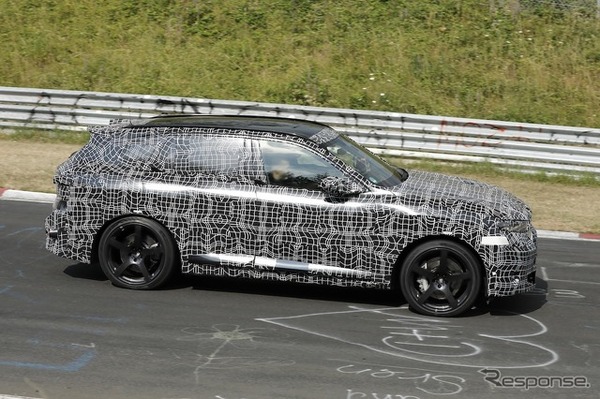 BMW iX5 M 市販型のプロトタイプ