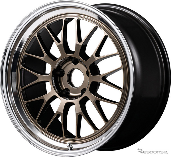 RAYS VOLK RACING 21A spec-SR（シャイニングブロンズメタル／リムDC）