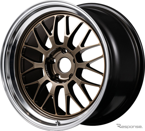 RAYS VOLK RACING 21A spec-SR（シャイニングブロンズメタル／リムDC）