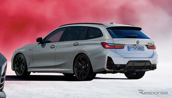 BMW M340i xDriveツーリングの「ブラック・パッケージ」
