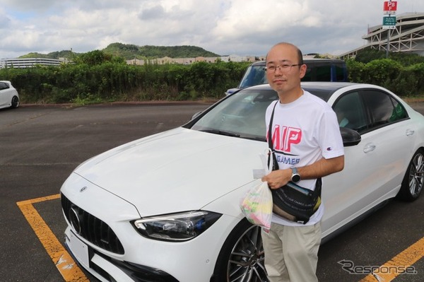 AV関西デモカー メルセデスAMG C43を試聴した@SHINOさん