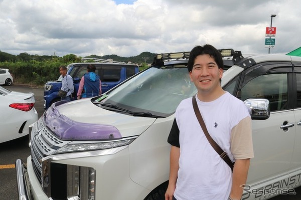 AV関西デモカー 三菱デリカD:5を試聴したハッティーさん