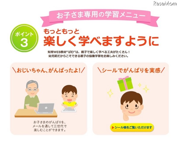 「ぱむ」のポイント