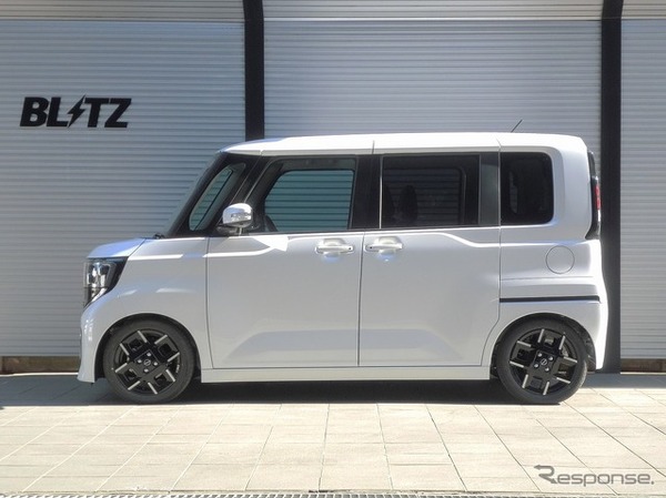 ブリッツ DAMPER ZZ-R　日産・ルークス装着例（基準車高：フロント 30mmダウン / リア 30mmダウン）