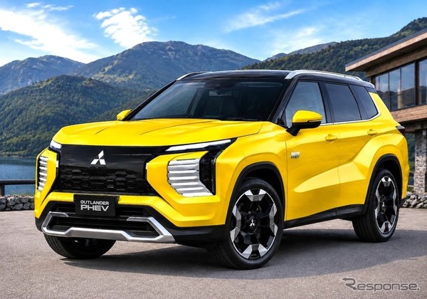 三菱 アウトランダーPHEV 次期型の予想CG