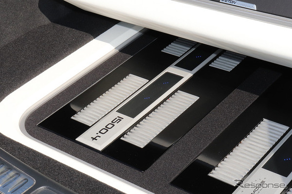 「単体DSP」が組み込まれたオーディオカーの一例（製作ショップ:ルロワ＜愛知県＞）。