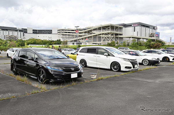 ホンダ車エリア…CARTUNE ALL USERS MEET神戸