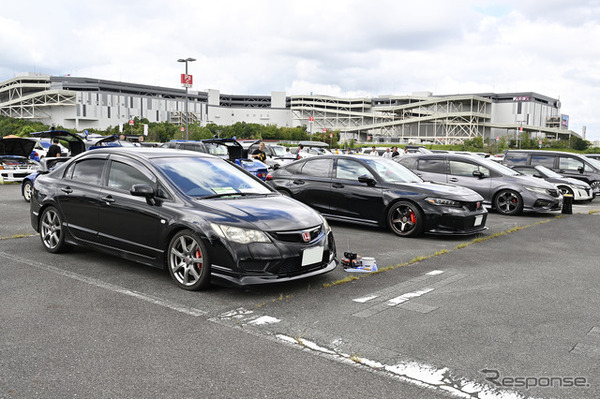 ホンダ車エリア…CARTUNE ALL USERS MEET神戸