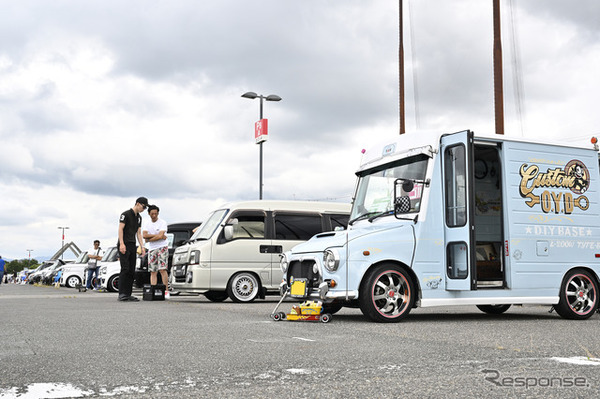 軽自動車エリア…CARTUNE ALL USERS MEET神戸