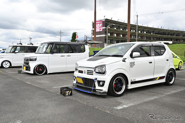 軽自動車エリア…CARTUNE ALL USERS MEET神戸