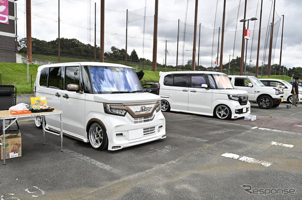 軽自動車エリア…CARTUNE ALL USERS MEET神戸