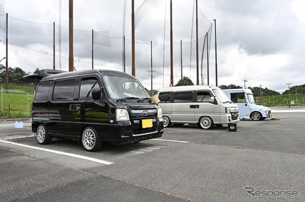 軽自動車エリア…CARTUNE ALL USERS MEET神戸
