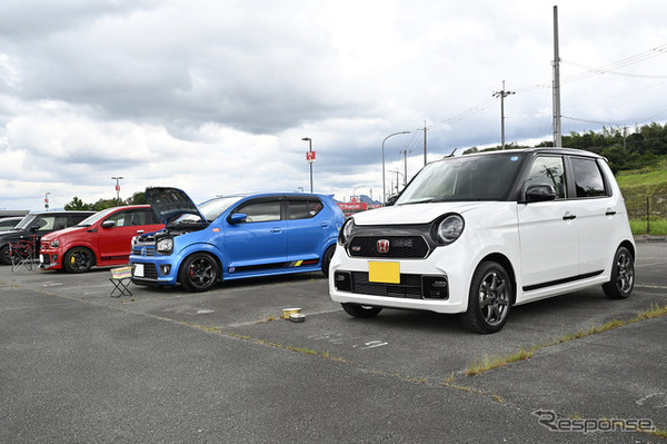 軽自動車エリア…CARTUNE ALL USERS MEET神戸