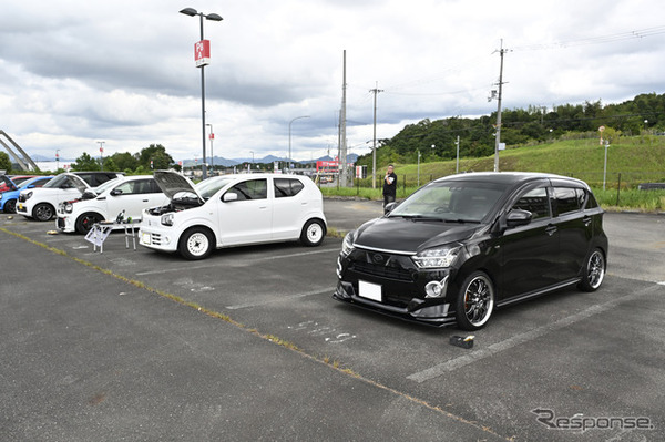 軽自動車エリア…CARTUNE ALL USERS MEET神戸