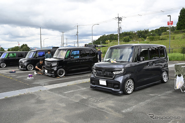 軽自動車エリア…CARTUNE ALL USERS MEET神戸