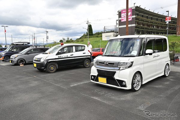 軽自動車エリア…CARTUNE ALL USERS MEET神戸