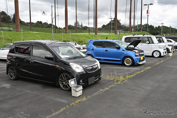 軽自動車エリア…CARTUNE ALL USERS MEET神戸
