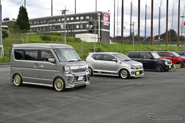 軽自動車エリア…CARTUNE ALL USERS MEET神戸