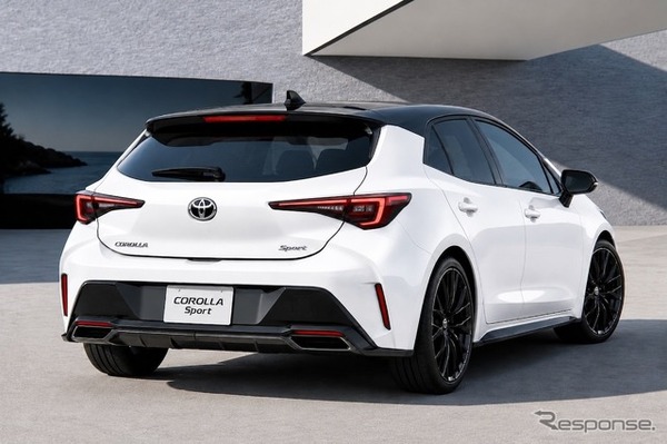 トヨタ カローラスポーツ 次期型の予想CG