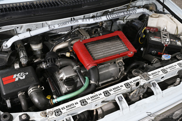 custom-おやぢさん　ミラウォークスルーバン…CARTUNE ALL USERS MEET神戸