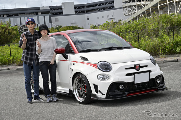 まーさん　アバルト595…CARTUNE ALL USERS MEET神戸