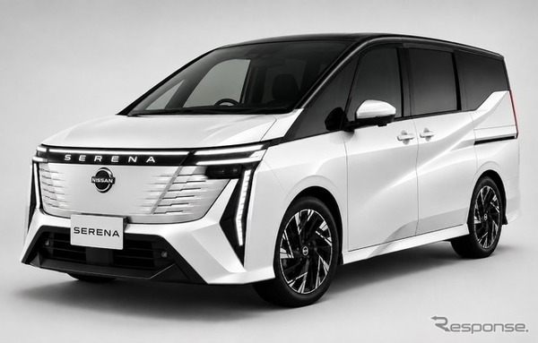 日産 セレナ 次期型の予想CG