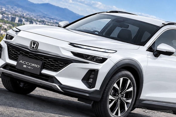 ホンダ アコードSUV 予想CG