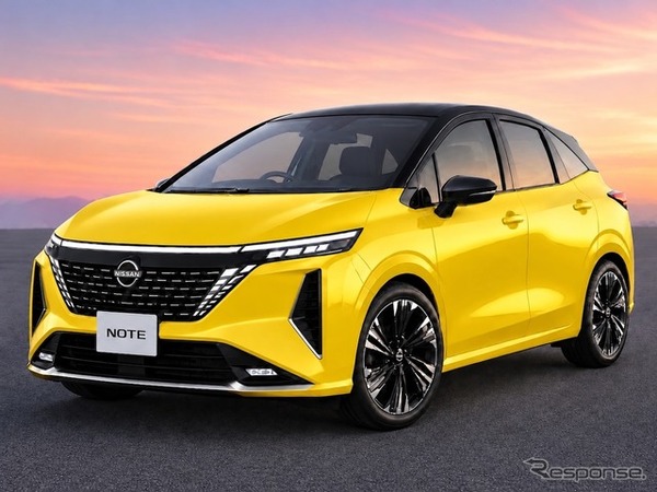 日産 ノート 次期型の予想CG