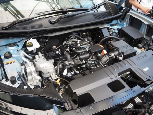 日産 キックス 新型のHR14DDeエンジン