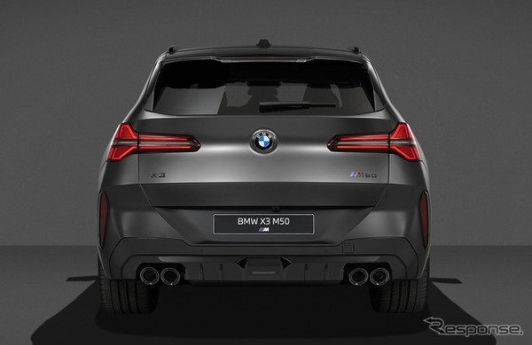 BMW X3 M50 xDriveの「ブラックパッケージ」