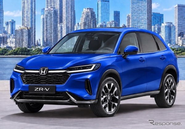 ホンダ ZR-V 大幅改良の予想CG