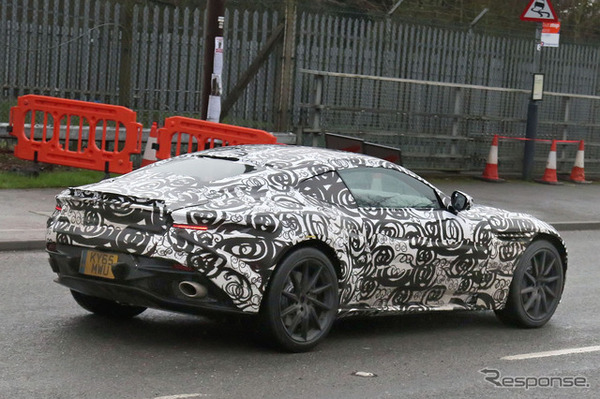 アストンマーティン DB11 スクープ写真