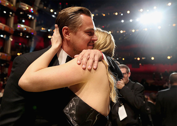 レオナルド・ディカプリオ＆ケイト・ウィンスレット- 【第88回アカデミー賞】(C) Getty  Images