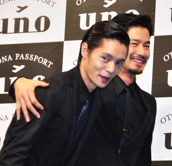窪田正孝＆竹野内豊／資生堂「UNO」新CM発表会
