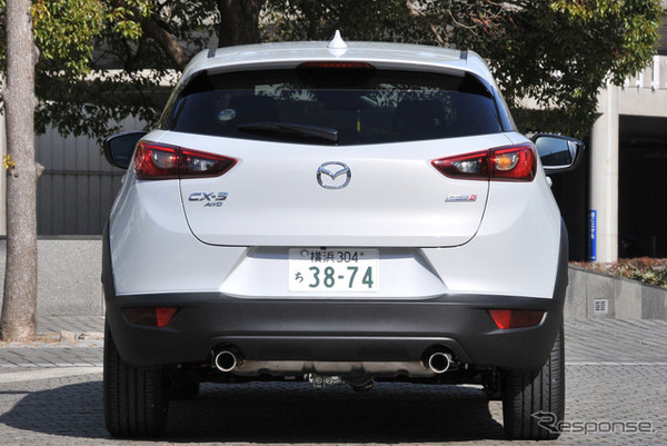 【マツダ CX-3 試乗】快適性を改善したBセグSUV、人気再上昇の予感…諸星陽一