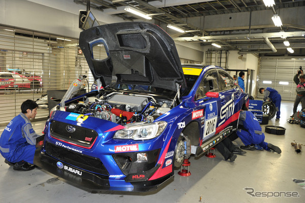 2016ニュルブルクリンク24時間に向けたスバル『WRX STI』のシェイクダウンテスト