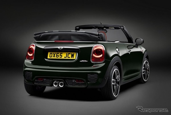 新型MINI コンバーチブルのジョンクーパーワークス
