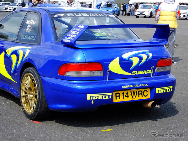 インプレッサWRC98［1998年］（3月27日、スバルファンミーティング、栃木県佐野市・スバル研究実験センター）