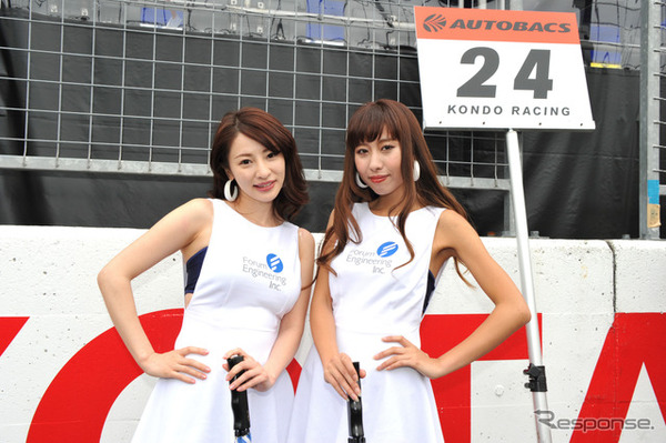 SUPER GT第1戦　岡山国際サーキットの様子