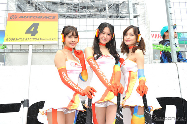 SUPER GT第1戦　岡山国際サーキットの様子