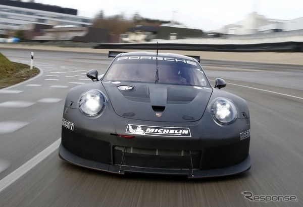 ポルシェ 911 RSR 後継マシンの開発車両