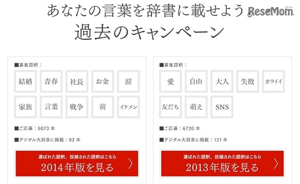 過去のキャンペーン