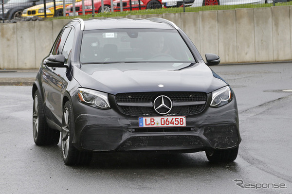 メルセデスAMG GLC63 スクープ写真