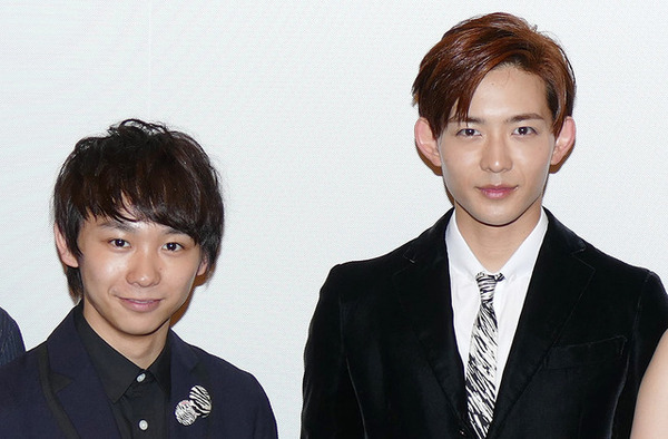 須賀健太、竜星涼『シマウマ』初日舞台挨拶