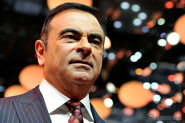 日産自動車 カルロス・ゴーン社長