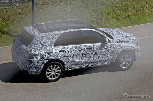 メルセデスベンツ GLE 次期型スクープ写真