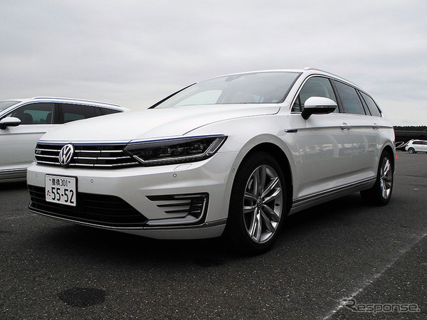 VW パサートGTE 発表・試乗会（千葉・袖ヶ浦フォレストレースウェイ、6月7日）